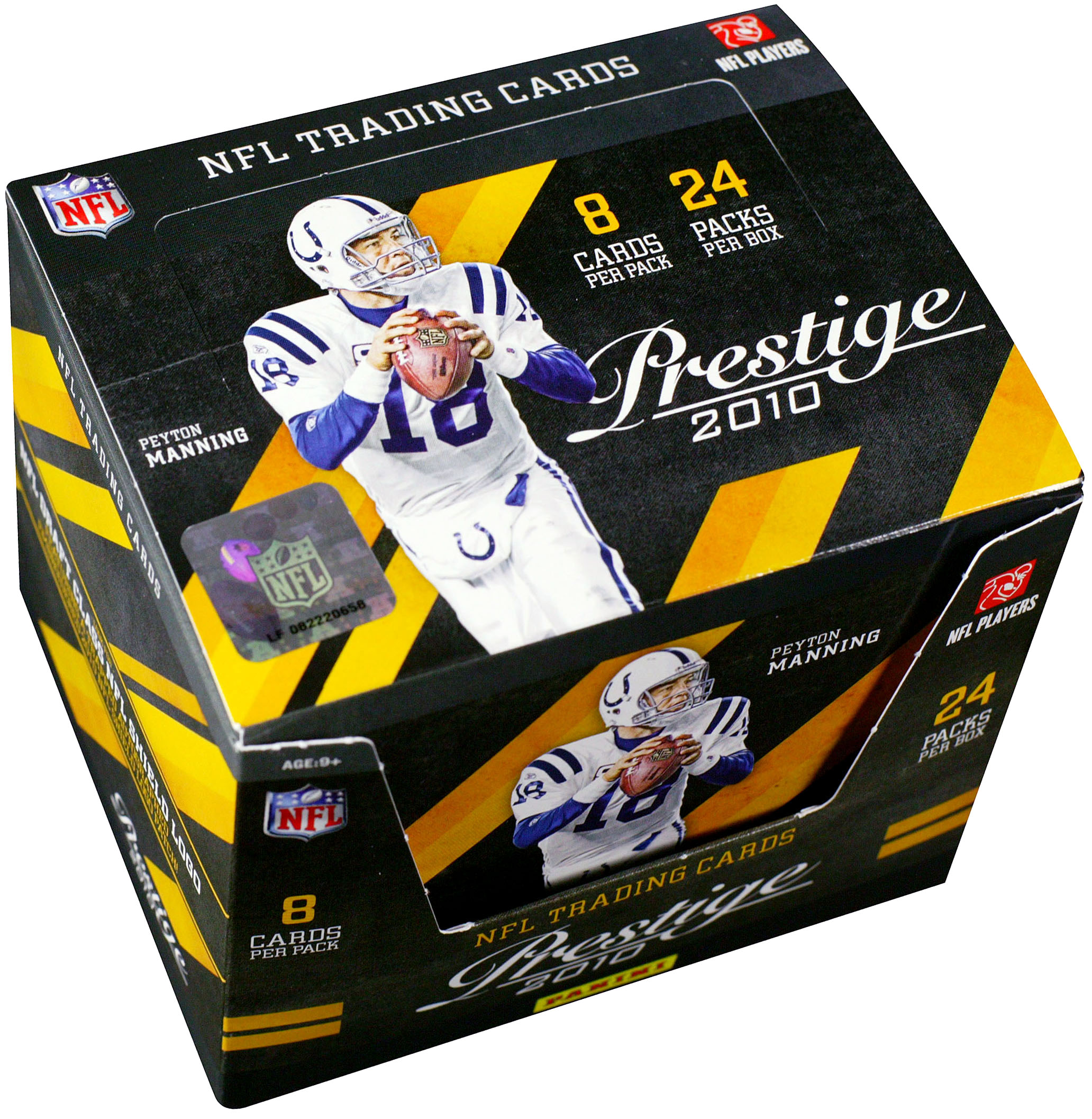 2010 Prestige Football Hobby Box card image