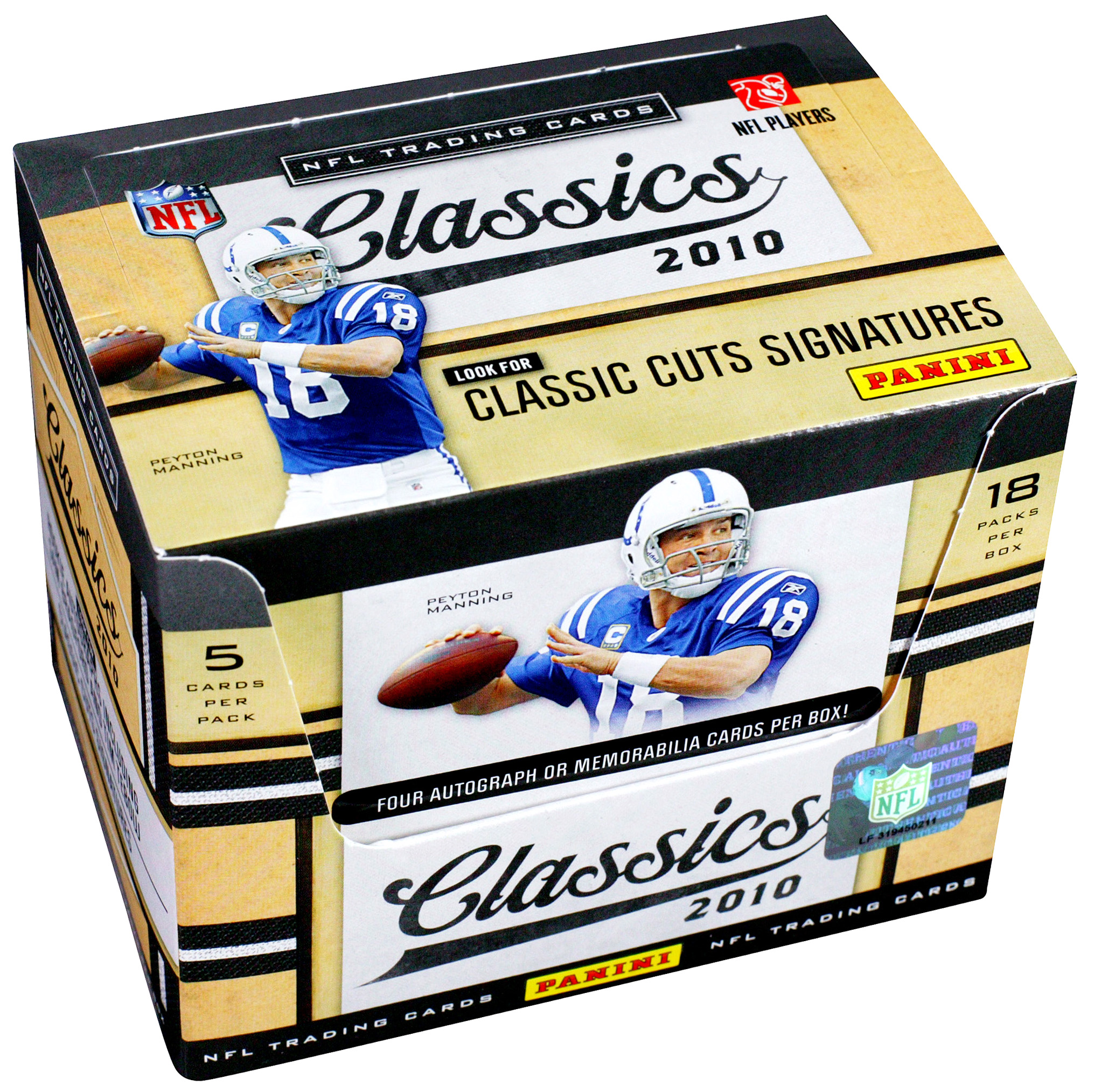 2010 Classics Football Hobby Box