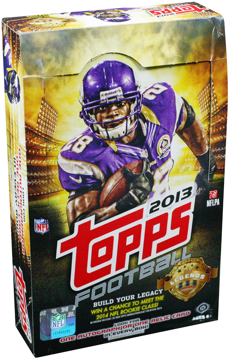 2013 Topps Football Hobby Box card image