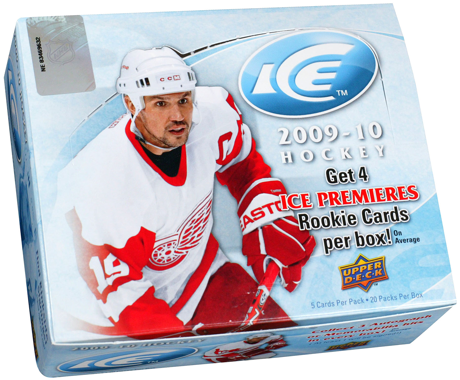 2009-10 Upper Deck Ice Hockey Hobby Box card image