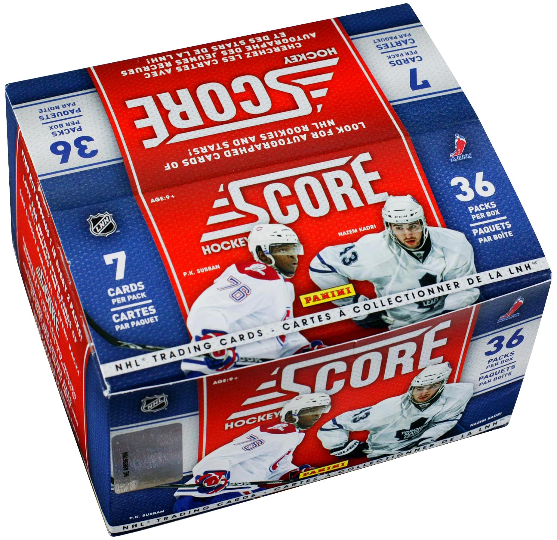 2010-11 Score Hockey Retail Box card image