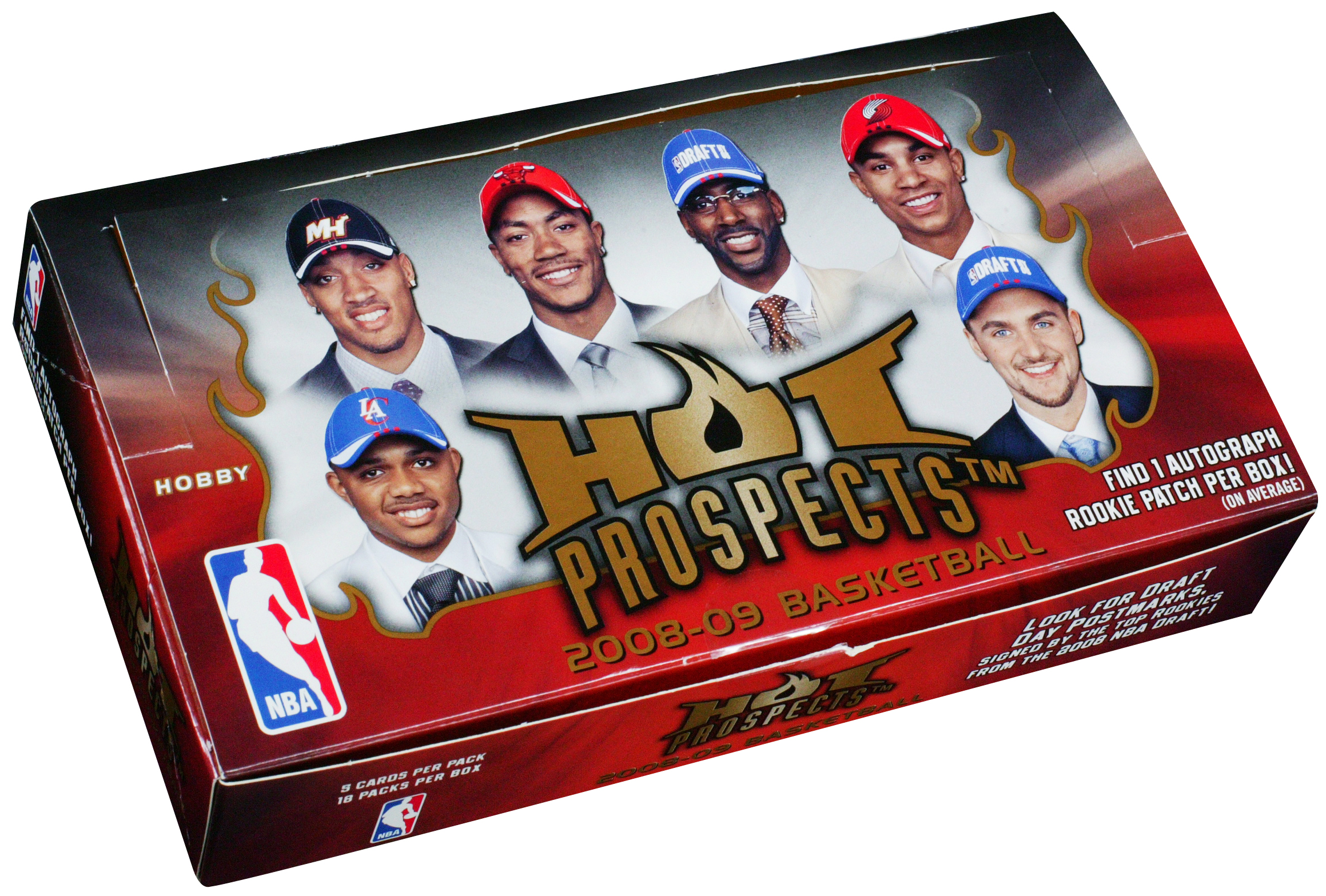 2008-09 Hot Prospects Basketball Hobby Box