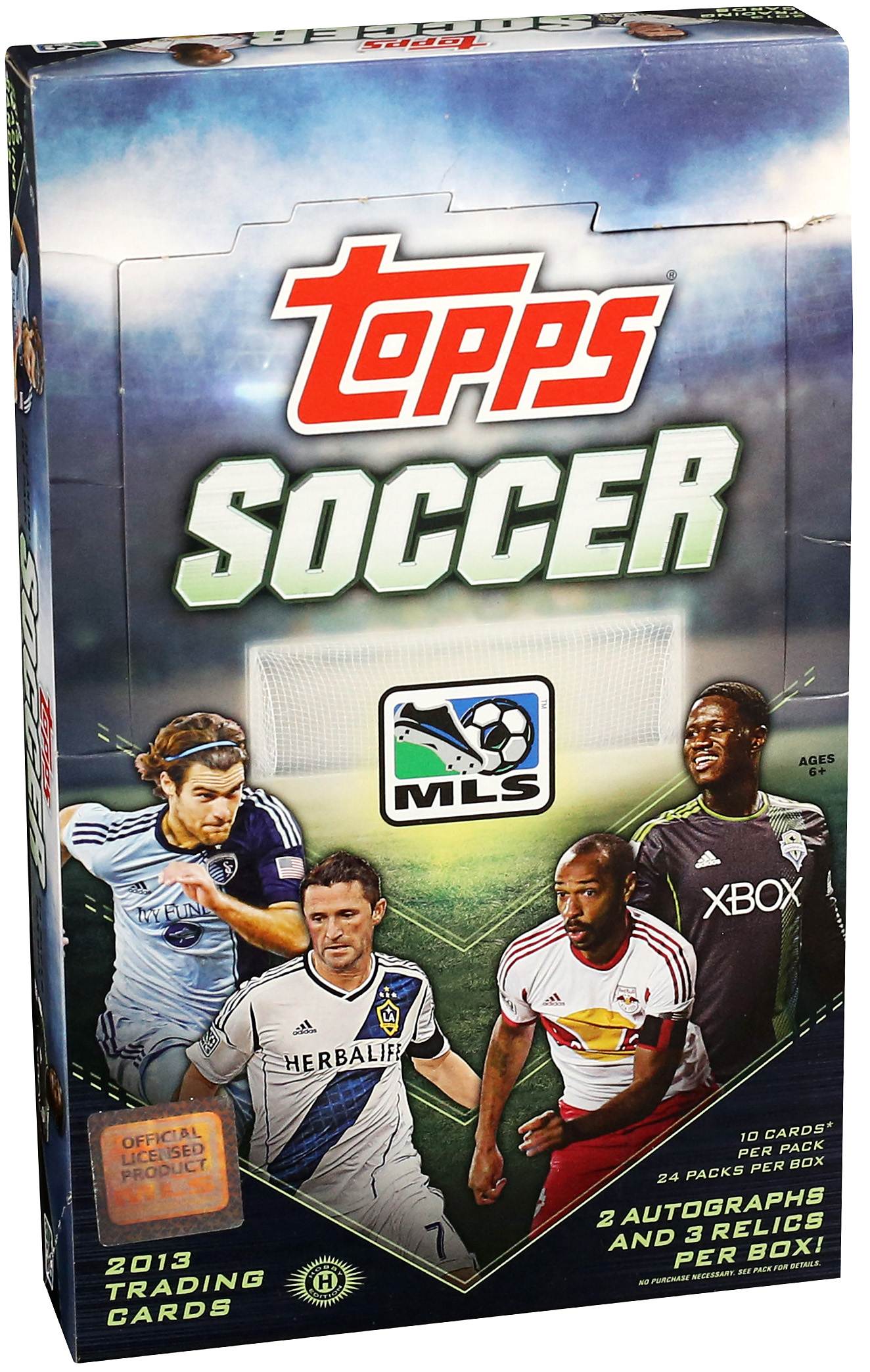 2013 Topps MLS Soccer Hobby Box card image