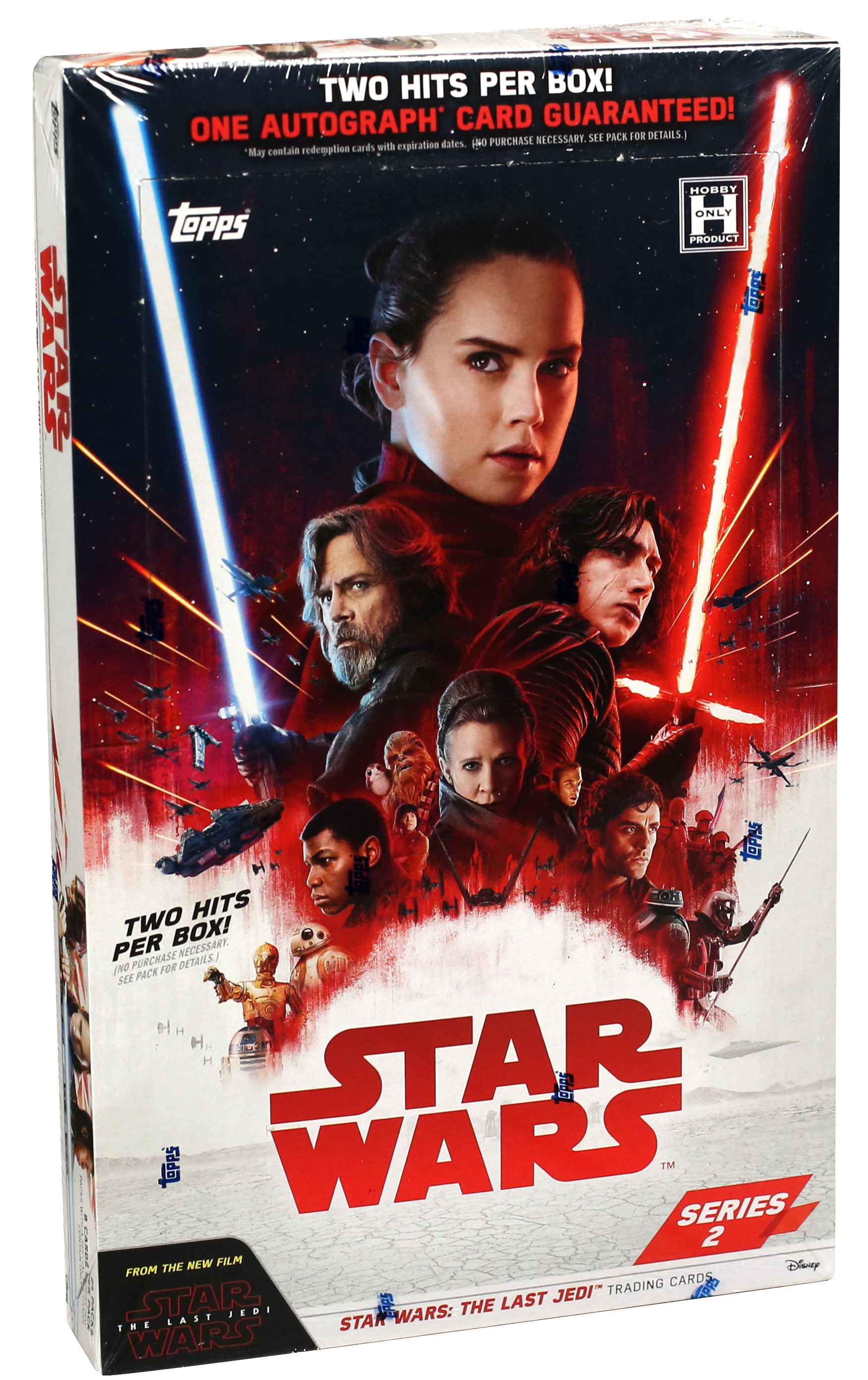 2018 Star Wars The Last Jedi Series Two Non-Sports Hobby Box