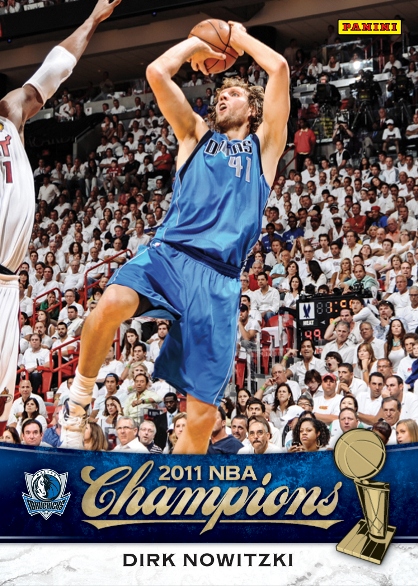 Panini readies Dallas Mavericks NBA champions set - Beckett News