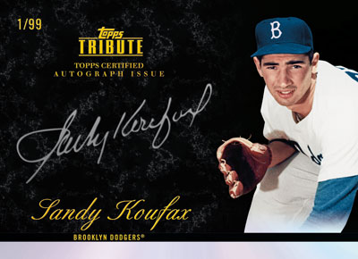 First look: 2012 Topps Tribute baseball cards - Beckett News