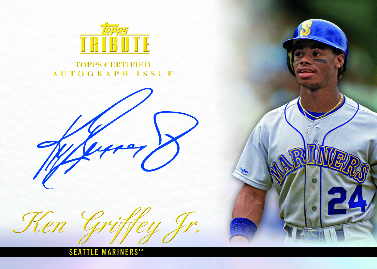 Topps signs Ken Griffey Jr. to autograph deal - Beckett News
