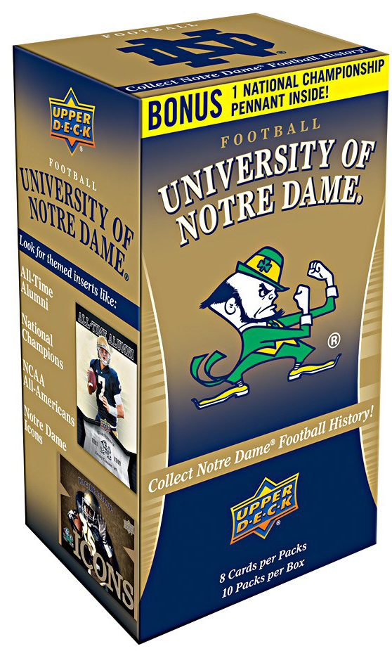 Upper Deck signs exclusive deal with Notre Dame - Beckett News