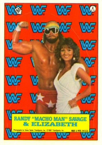 Carte De Collection WWF Macho Man Randy Savage – Merlin 1991 #134 – Édition Allemande