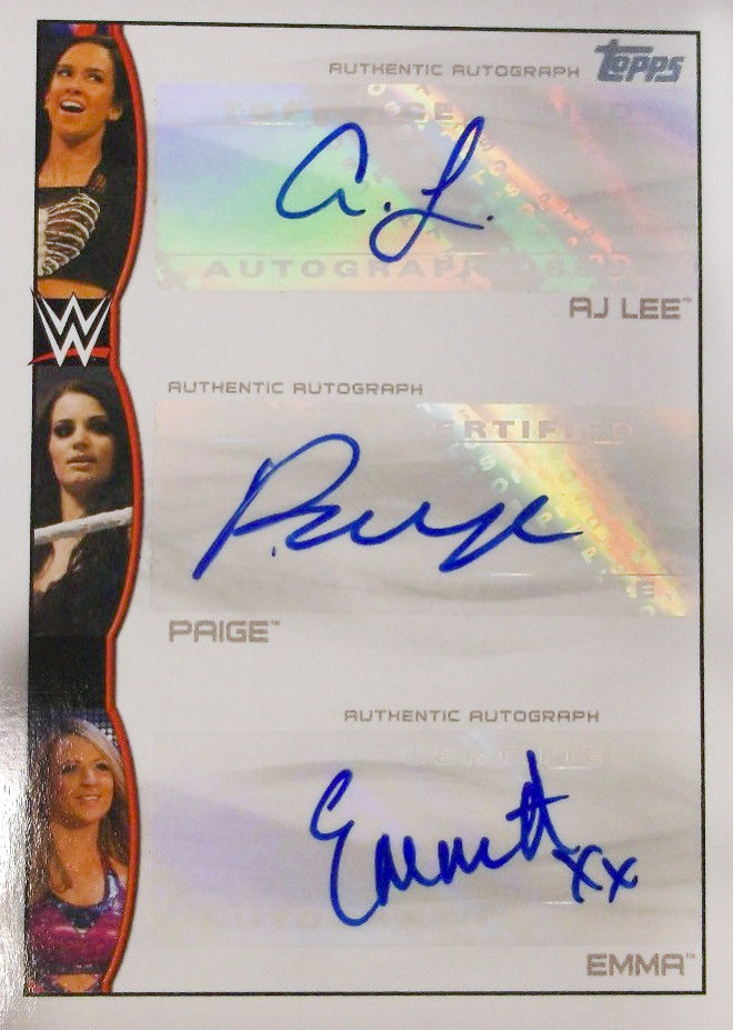 Top 5: Cards of WWE Diva Paige - Beckett News
