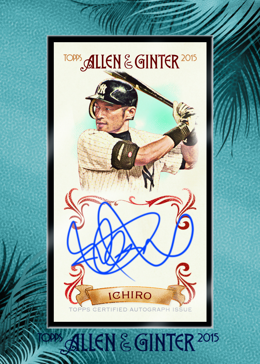 Ichiro Suzuki to make Topps auto debut in Ginter - Beckett News