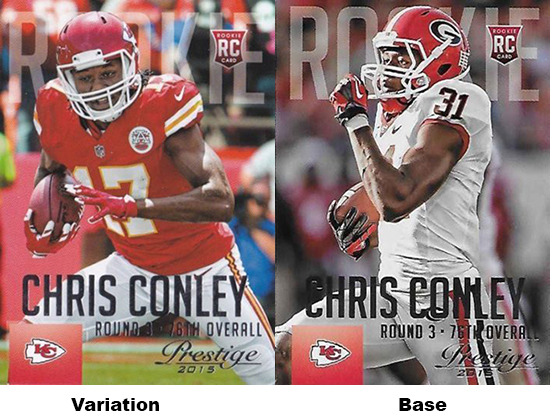 2015 Panini Prestige Football Variations Chris Conley