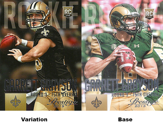 2015 Panini Prestige Football Variations Garrett Grayson
