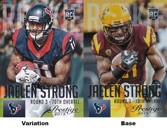 2015 Panini Prestige Football Variations Jaelen Strong