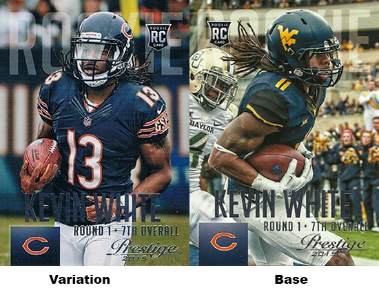 2015 Panini Prestige Football Variations Kevin White