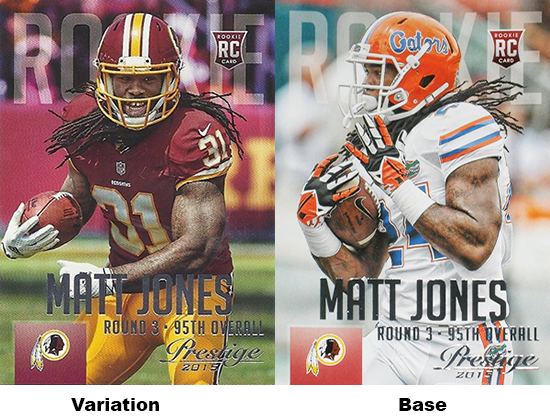 2015 Panini Prestige Football Variations Matt Jones