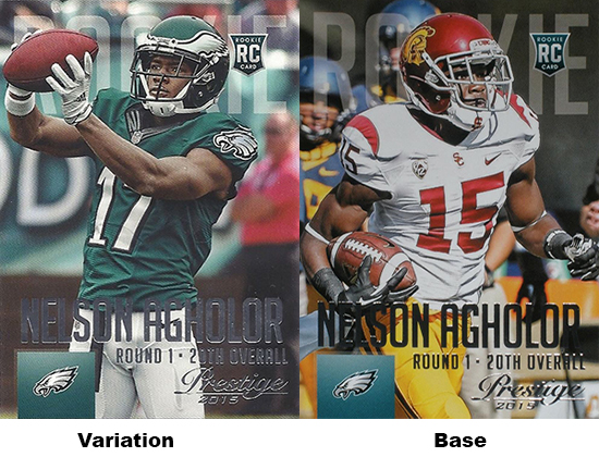 2015 Panini Prestige Football Variations Nelson Agholor