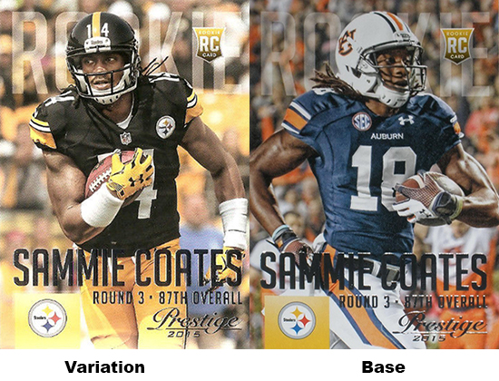2015 Panini Prestige Football Variations Sammie Coates