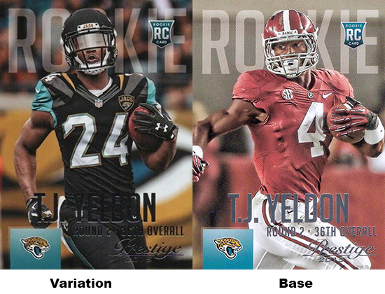 2015 Panini Prestige Football Variations TJ Yeldon