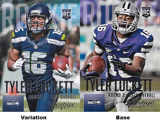 2015 Panini Prestige Football Variations Tyler Lockett