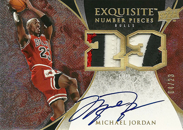 upper deck jordan autograph