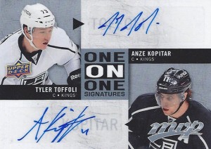 2015-16 Upper Deck MVP Hockey One-on-One Signatures