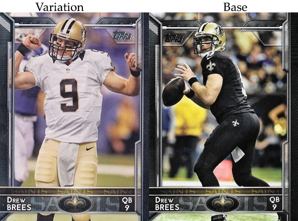 2015 T FB Var 150 Drew Brees