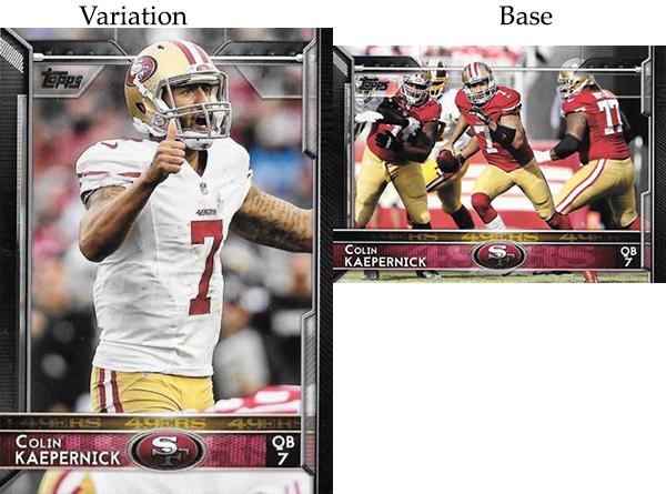 2015 T FB Var 238 Colin Kaepernick