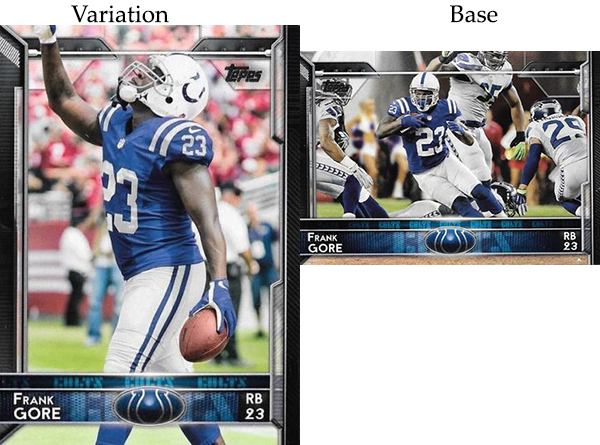 2015 T FB Var 238 Frank Gore