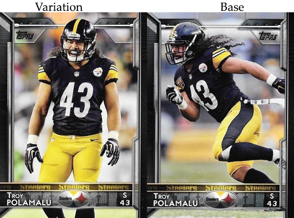 2015 T FB Var 44 Troy Polamalu
