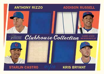 16_Topps Heritage Baseball-cubsquad