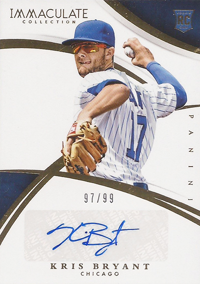 Kris Bryant Rookie Card Countdown and Ranking What's Most Valuable