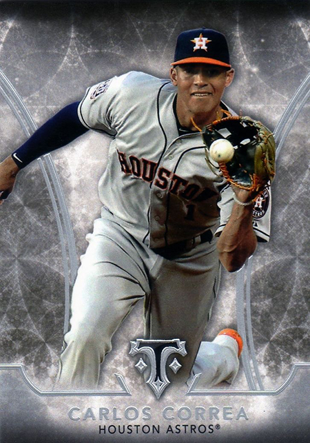 2015 Topps Triple Threads Carlos Correa