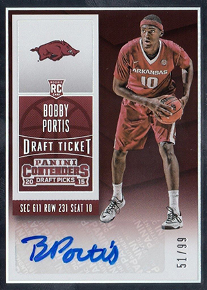 15-16 Con Dr CT Auto 105 Portis Red Jersey 99