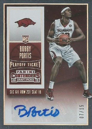 15-16 Con Dr CT Auto 105 Portis White Jersey 15