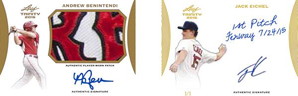 2015 Leaf Trinity Baseball Header