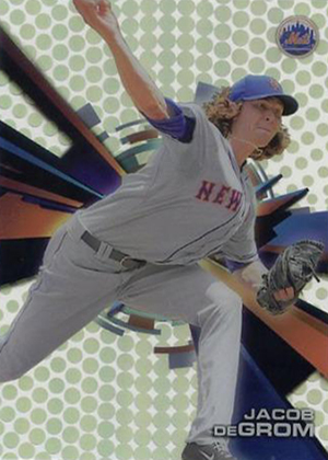 2015 Topps High Tek Baseball 2B Dots Jacob deGrom
