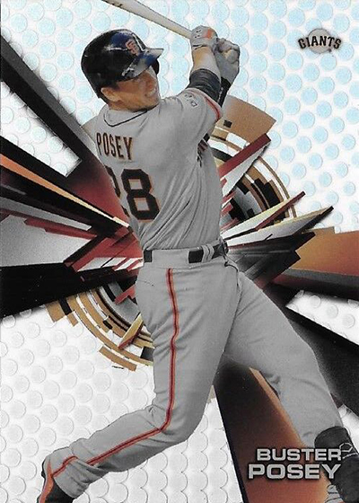 2015 Topps High Tek Baseball Dots Buster Posey