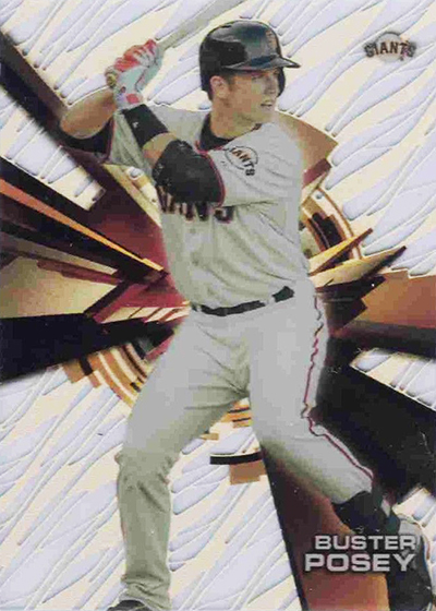 2015 Topps High Tek Home Uniform Variations Buster Posey