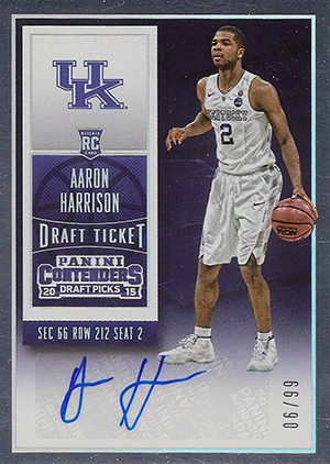 15-16 Con Dr CT Auto 101 Aaron Harrison White Jersey99