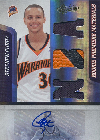 2009-10 Absolute Memorabilia Curry