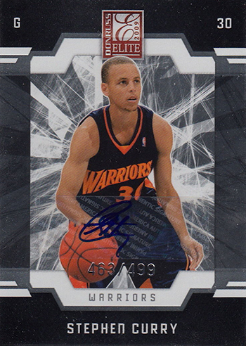 2009-10 Donruss Elite Curry