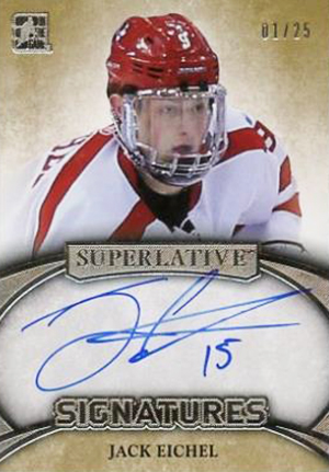 2015-16 ITG Superlative Jack Eichel Autograph