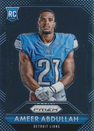 2015 Panini Prizm Rookie Photo Variations Ameer Abdullah