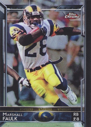 2015 TCh Var 82 Marshall Faulk