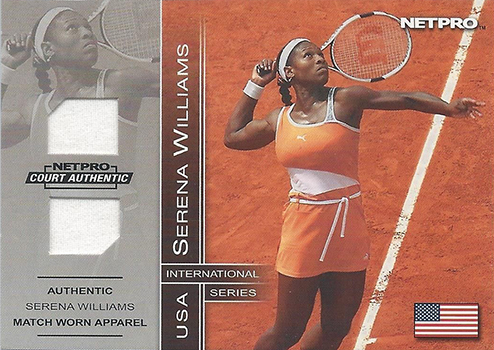 2003 NetPro Serena Williams Memorabilia 500