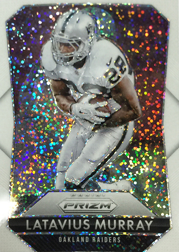 2015 Panini Prizm Football White Sparkle Prizm Latavius Murray