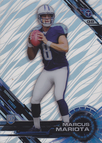2015 Topps High Tek Football Patterns Grass