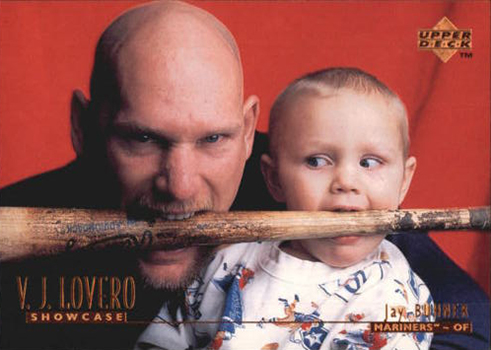 1996 Upper Deck V.J. Lovero Showcase 11 Jay Buhner