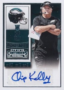 2015 Panini Contenders Chip Kelly Autograph